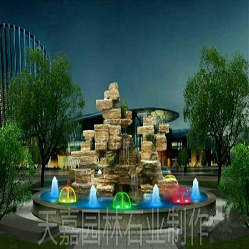 仙桃水幕墙喷泉设计